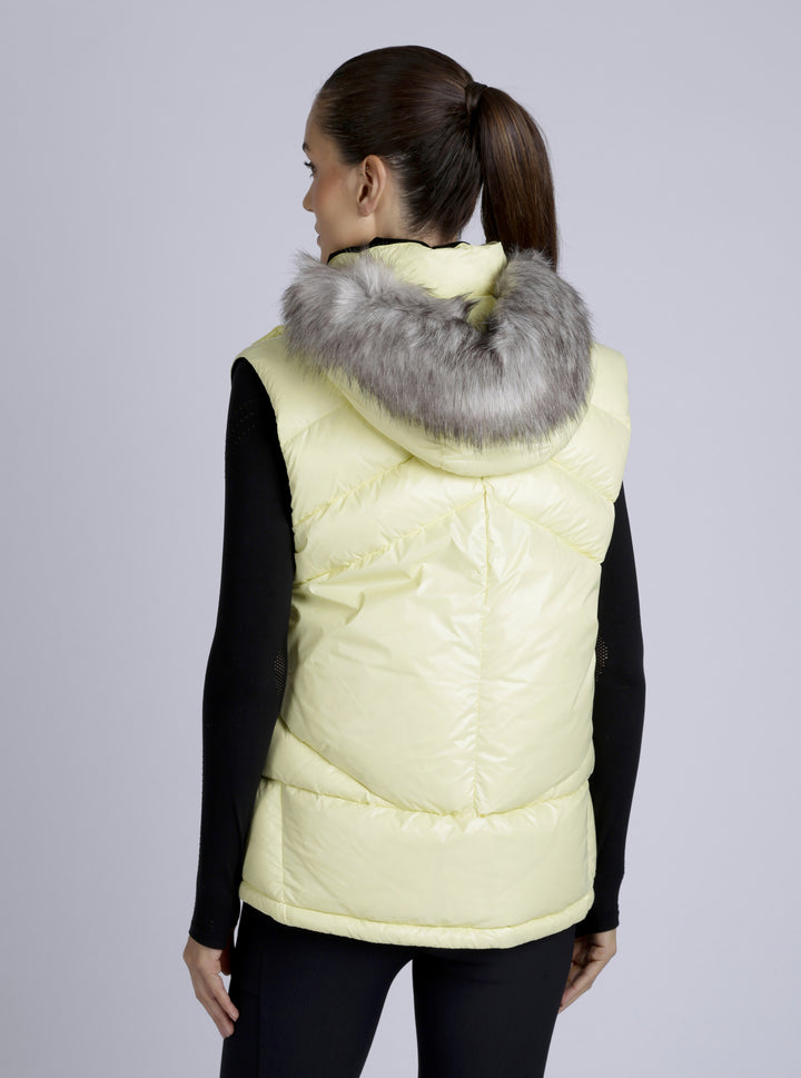 Afterburn Puffer Down Filled Vest - Blanc Noir Online Store