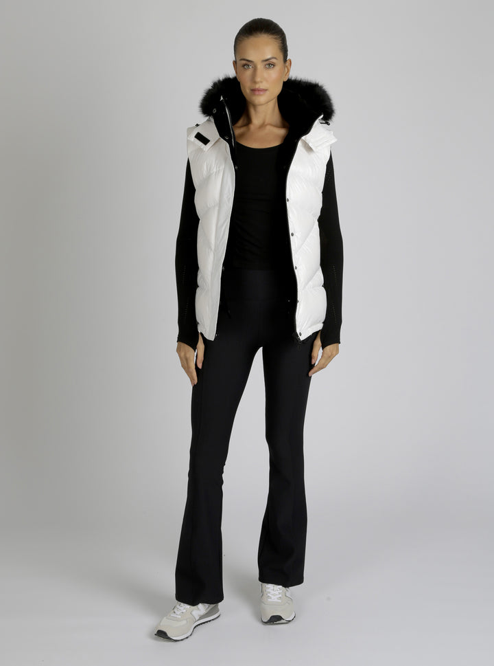 Afterburn Puffer Down Filled Vest - Blanc Noir Online Store