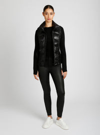 Lightweight Packable Puffer Vest - Blanc Noir Online Store