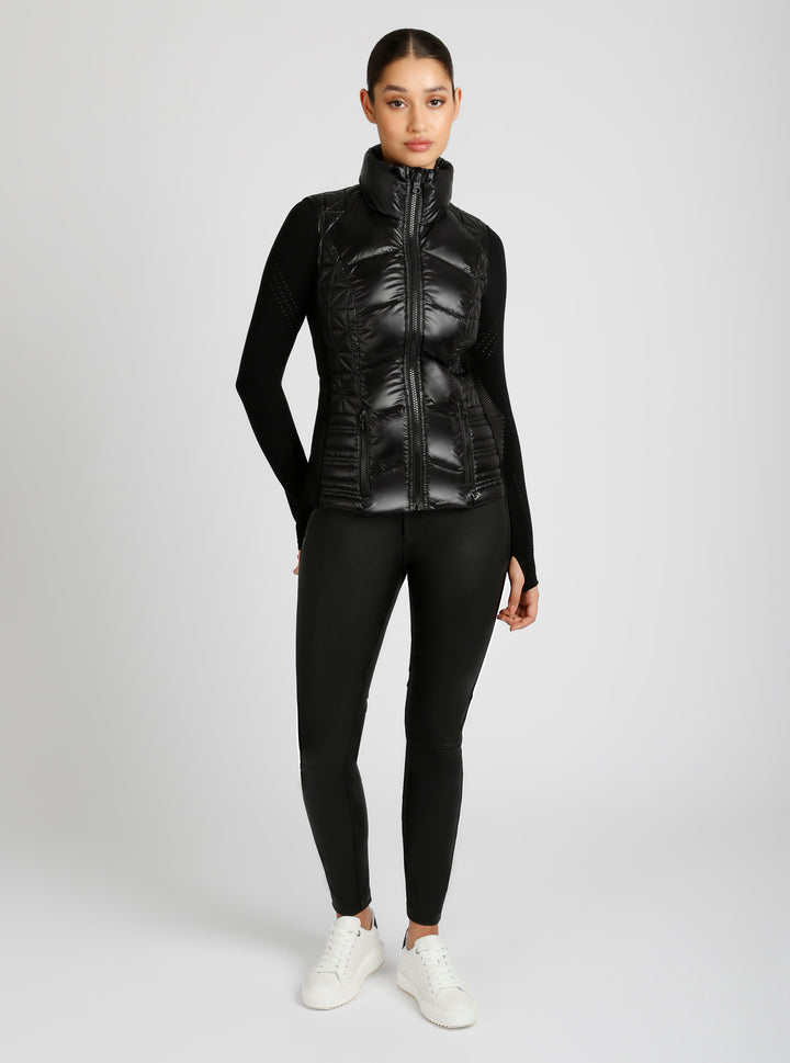 Lightweight Packable Puffer Vest - Blanc Noir Online Store
