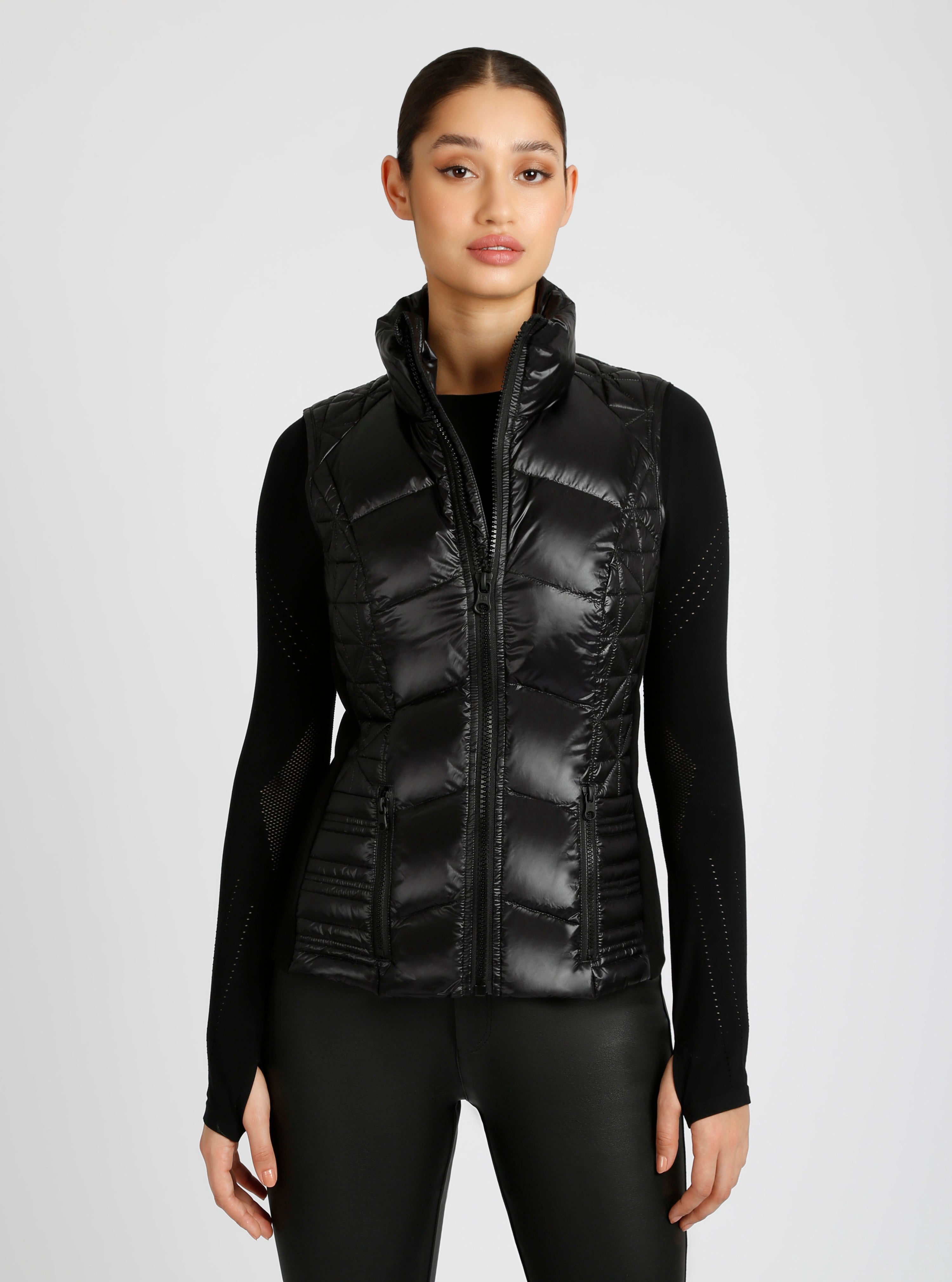 Lightweight Packable Puffer Vest | Blanc Noir Online Store