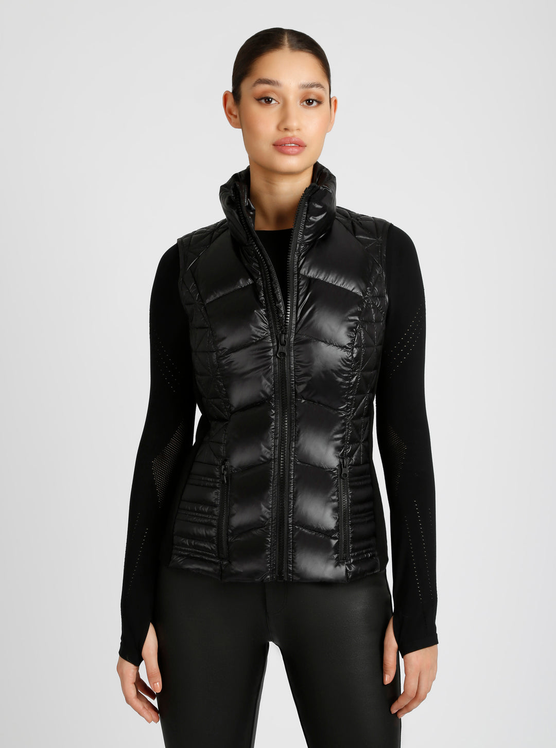 Lightweight Packable Puffer Vest - Blanc Noir Online Store