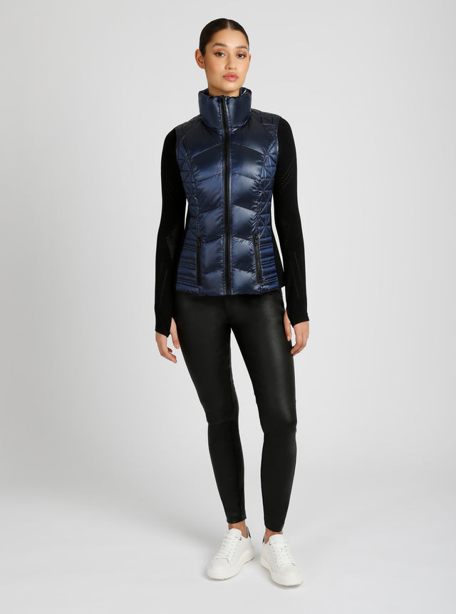 Lightweight Packable Puffer Vest - Blanc Noir Online Store