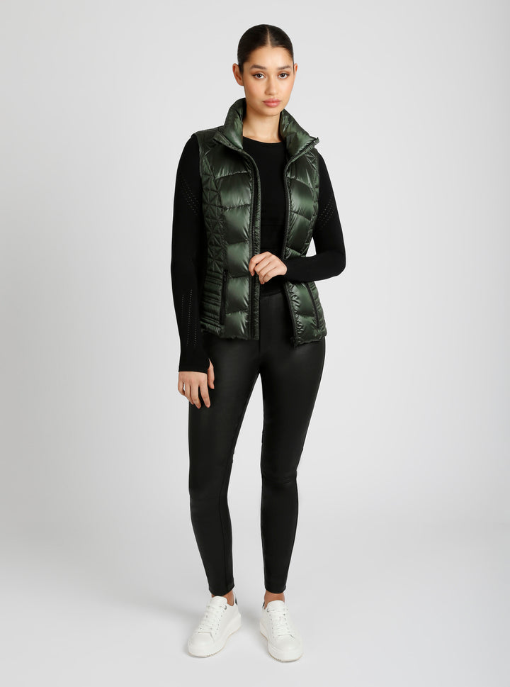 Lightweight Packable Puffer Vest - Blanc Noir Online Store