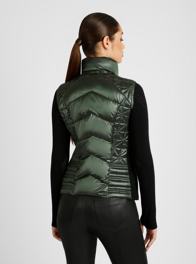 Lightweight Packable Puffer Vest - Blanc Noir Online Store