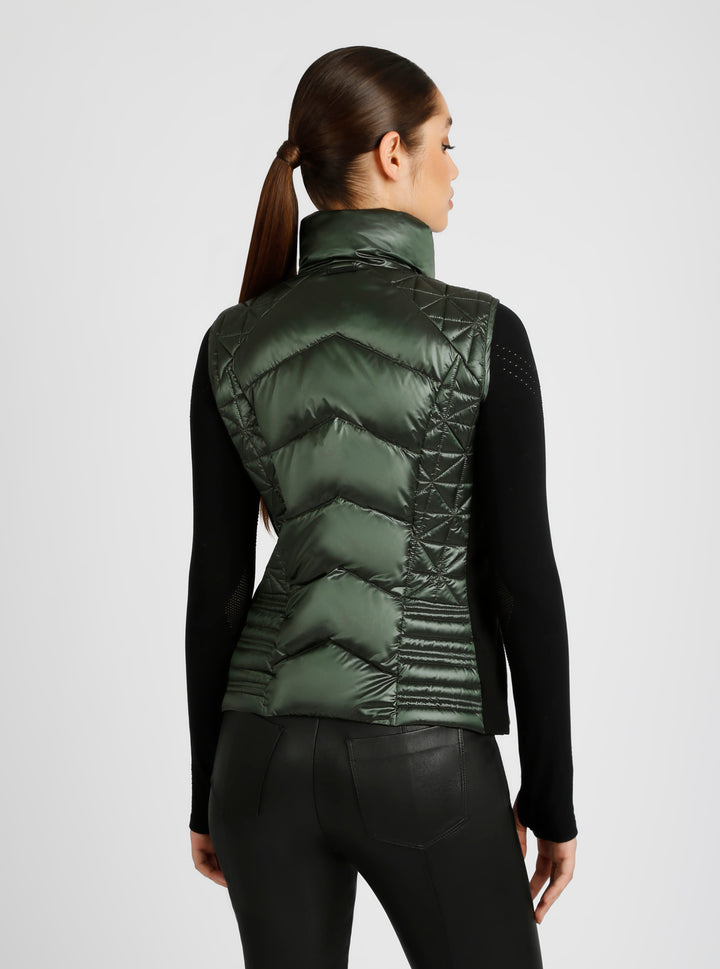 Lightweight Packable Puffer Vest - Blanc Noir Online Store