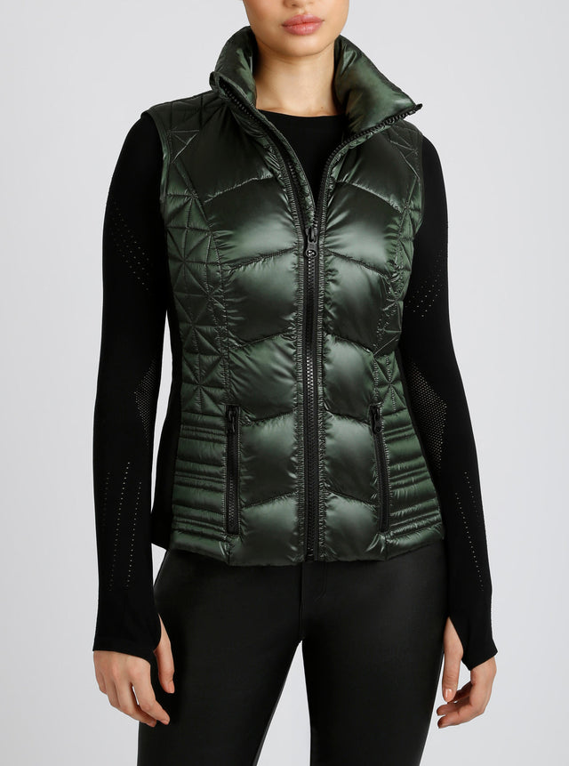 Lightweight Packable Puffer Vest - Blanc Noir Online Store