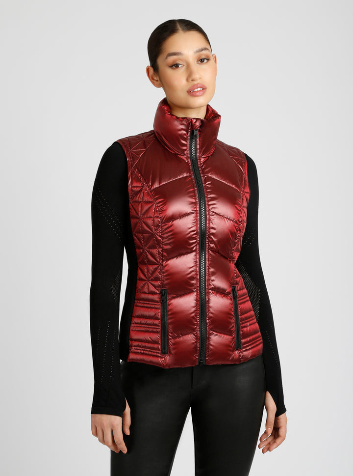 Lightweight Packable Puffer Vest - Blanc Noir Online Store