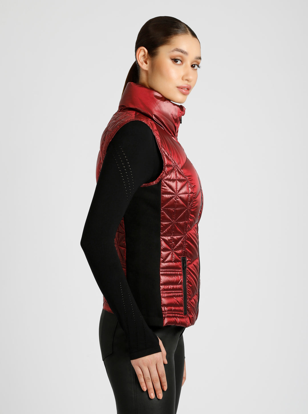 Lightweight Packable Puffer Vest - Blanc Noir Online Store