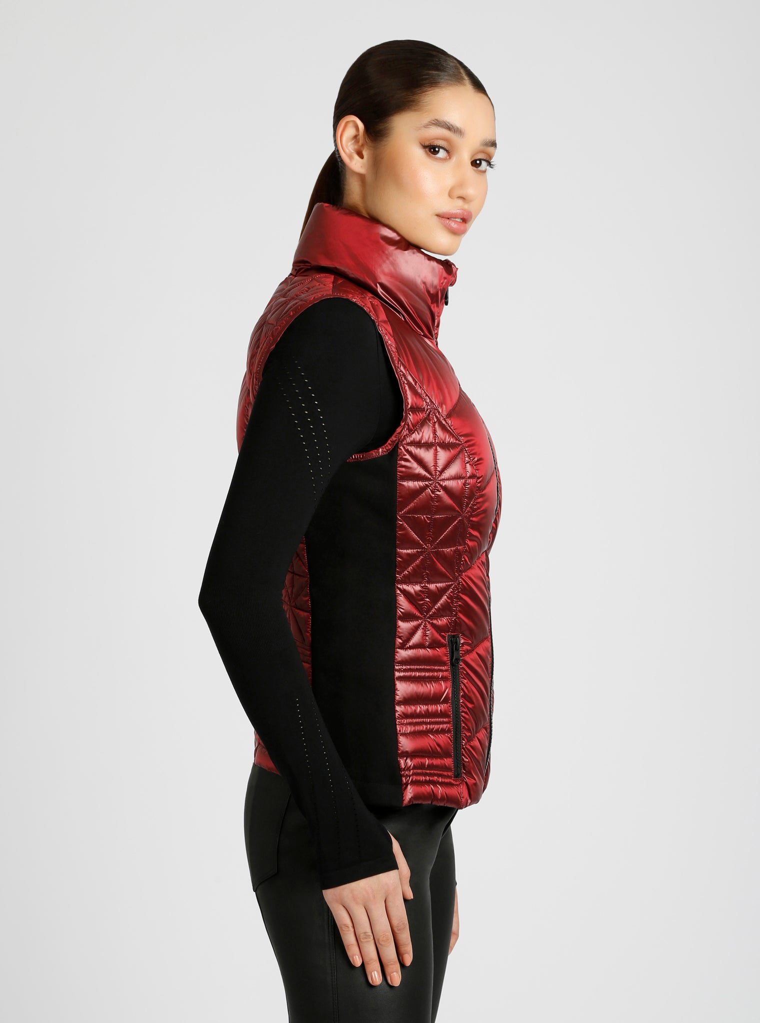 Lightweight Packable Puffer Vest - Blanc Noir Online Store