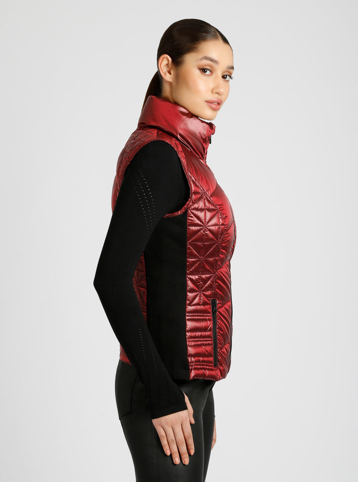 Lightweight Packable Puffer Vest - Blanc Noir Online Store