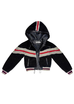 VAULT Sporty Shearling Hoodie