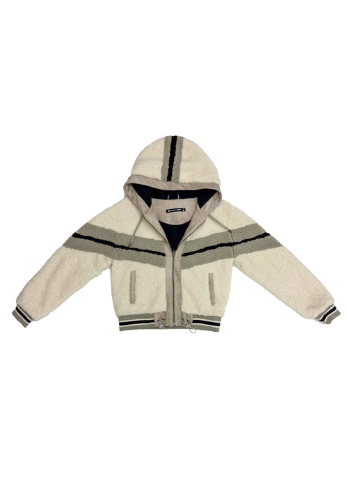 VAULT Sporty Shearling Hoodie