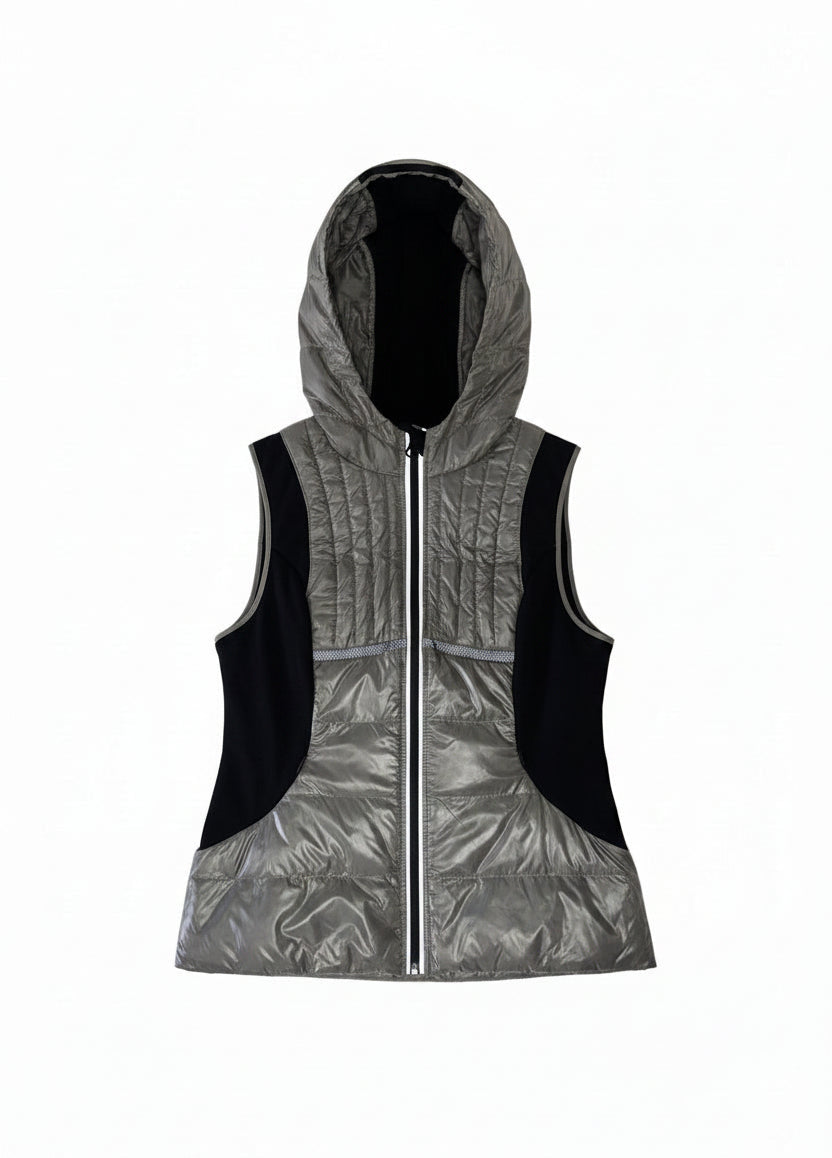 VAULT_514_SAMJ1131NY187M reflective inset featherweight vest - Blanc Noir Online Store