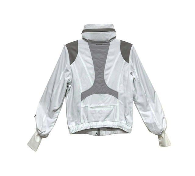 VAULT_612 MIX MEDIA ZIP FRONT JACKET