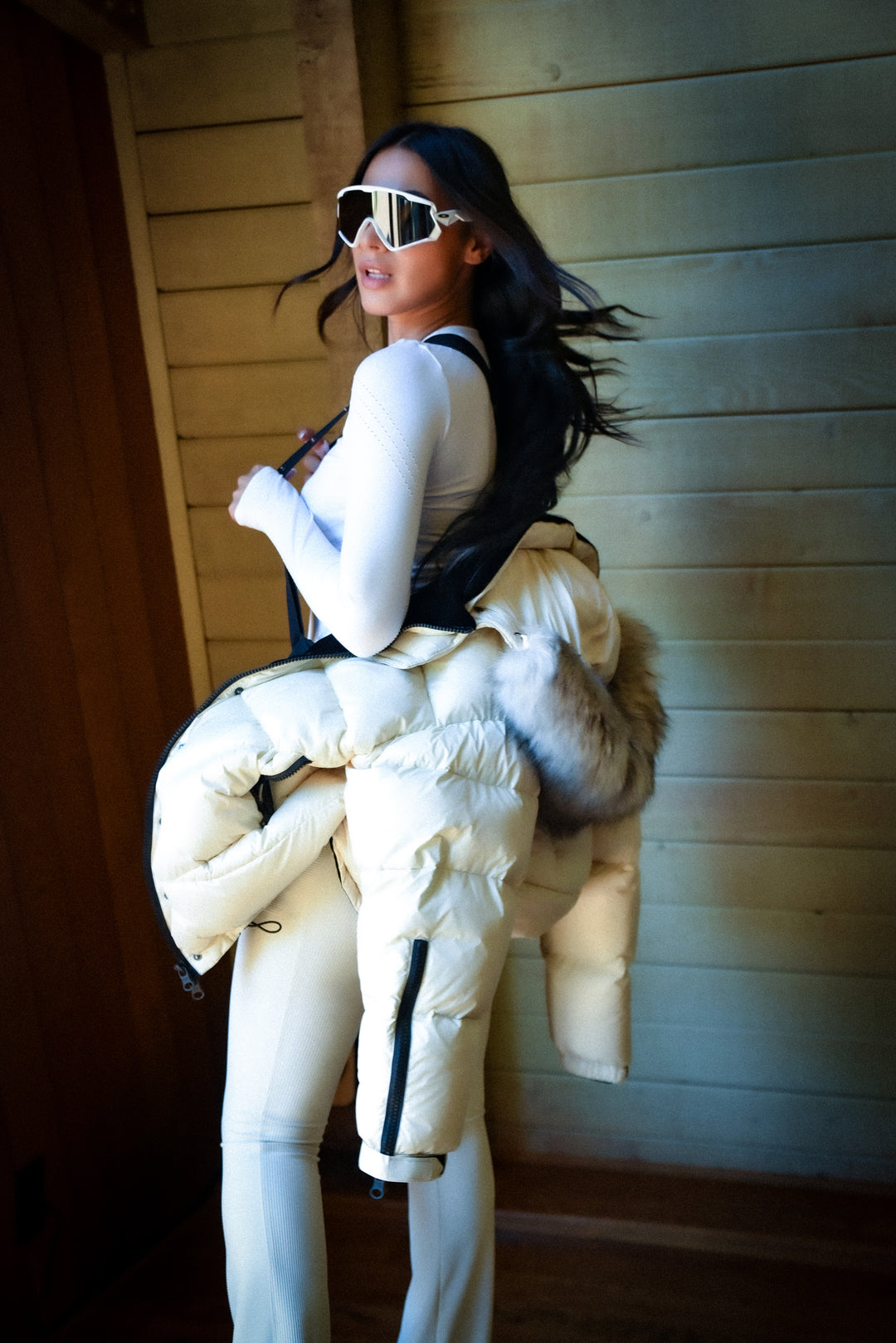 Afterburn Puffer Jacket Down Filled - Blanc Noir Online Store