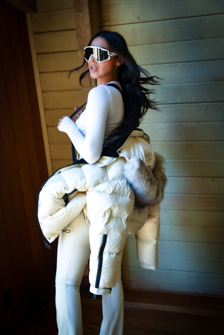 Afterburn Puffer Jacket Down Filled - Blanc Noir Online Store