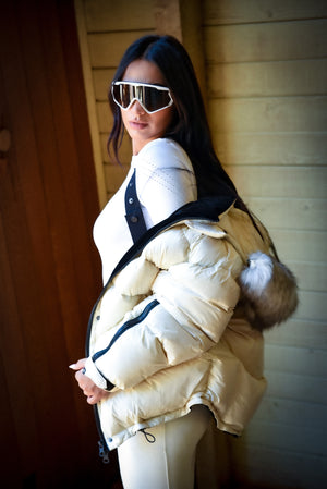 Afterburn Puffer Jacket Down Filled - Blanc Noir Online Store
