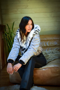 Galena Reversible Faux Fur Hoodie