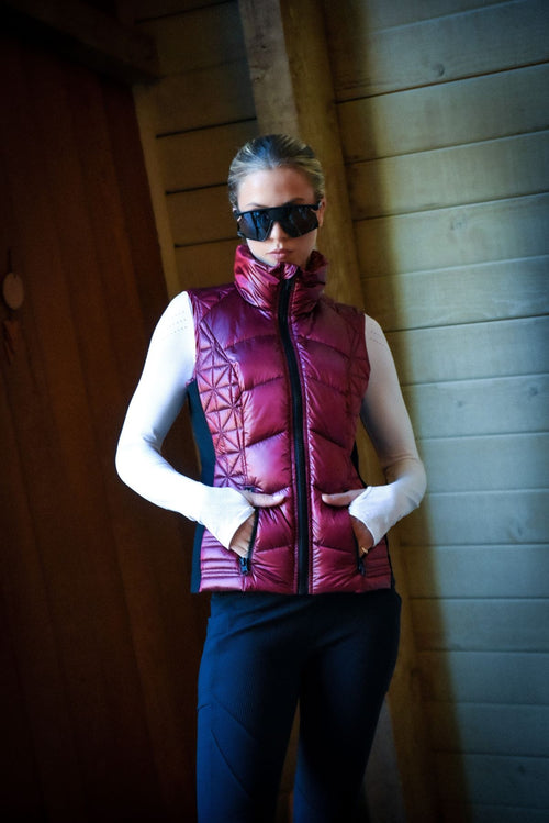 Lightweight Packable Puffer Vest - Blanc Noir Online Store