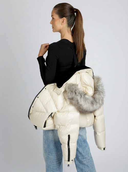 Oversized Super Blanc Puffer Down Filled Jacket