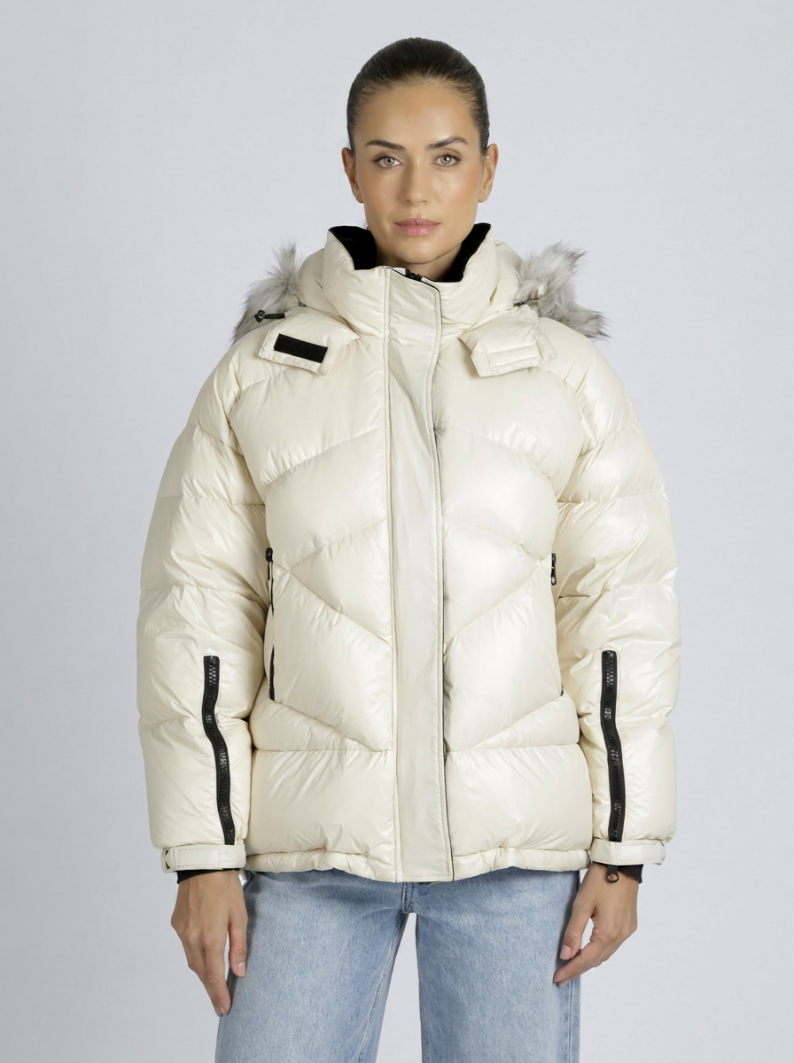 Oversized Super Blanc Puffer Down Filled Jacket