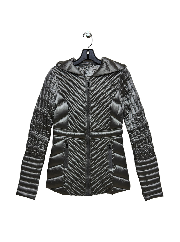 VAULT16 Metallic Puffer Jacket - Blanc Noir Online Store