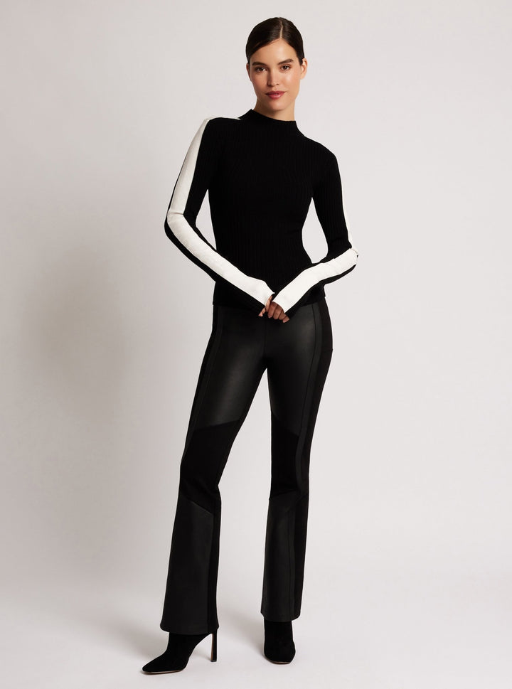 Blair Mock Neck Sweater - Blanc Noir Online Store