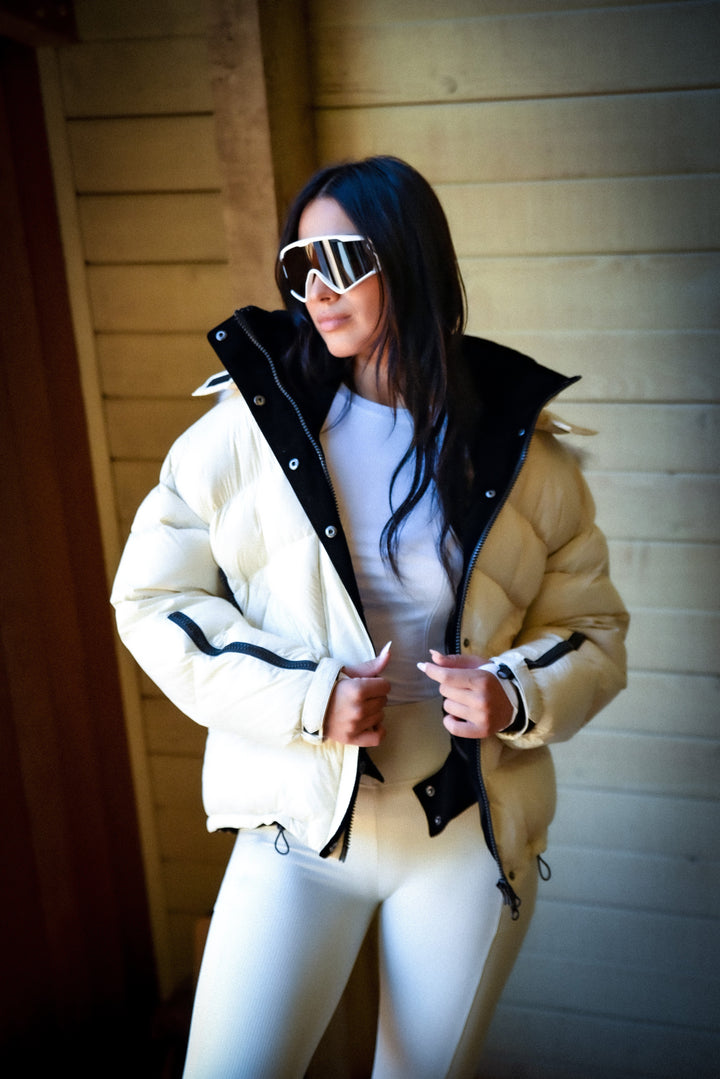 Afterburn Puffer Jacket Down Filled - Blanc Noir Online Store