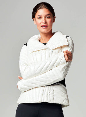 MOTION PANEL PUFFER SHINY - Final Sale - Blanc Noir Online Store