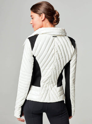 MOTION PANEL PUFFER SHINY - Final Sale - Blanc Noir Online Store