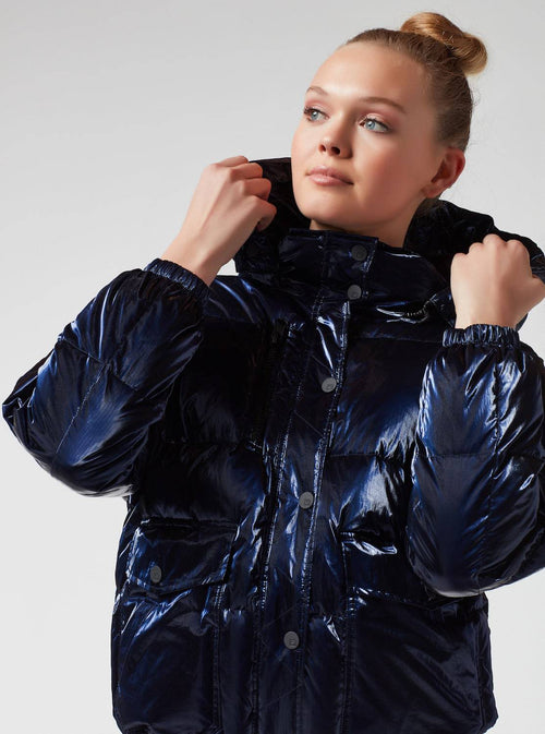 MONT VENTOUX PUFFER blue - NOT PRODUCED - Blanc Noir Online Store