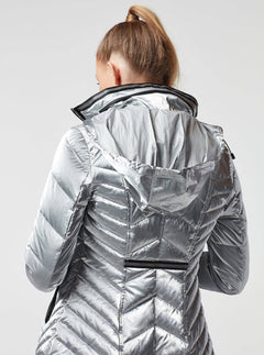 Super Hero Puffer With Reflective Trim - Blanc Noir Online Store