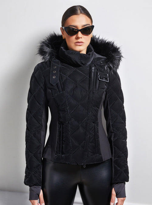 Carbon Coated Jacket - Blanc Noir Online Store