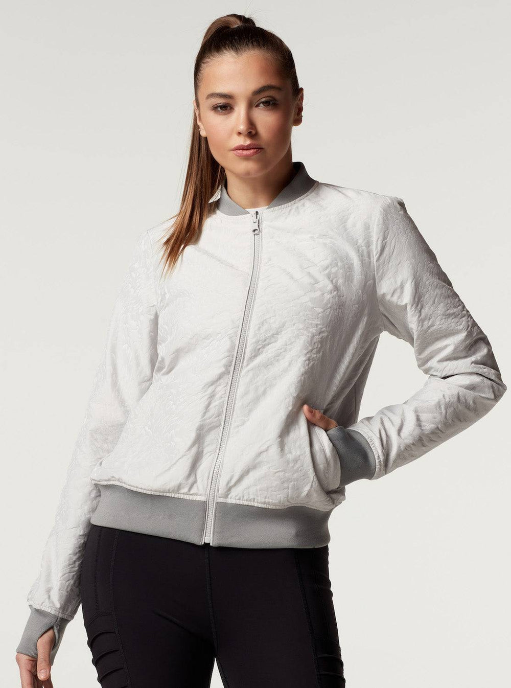 DELILAH REVERSIBLE BOMBER - Final Sale - Blanc Noir Online Store