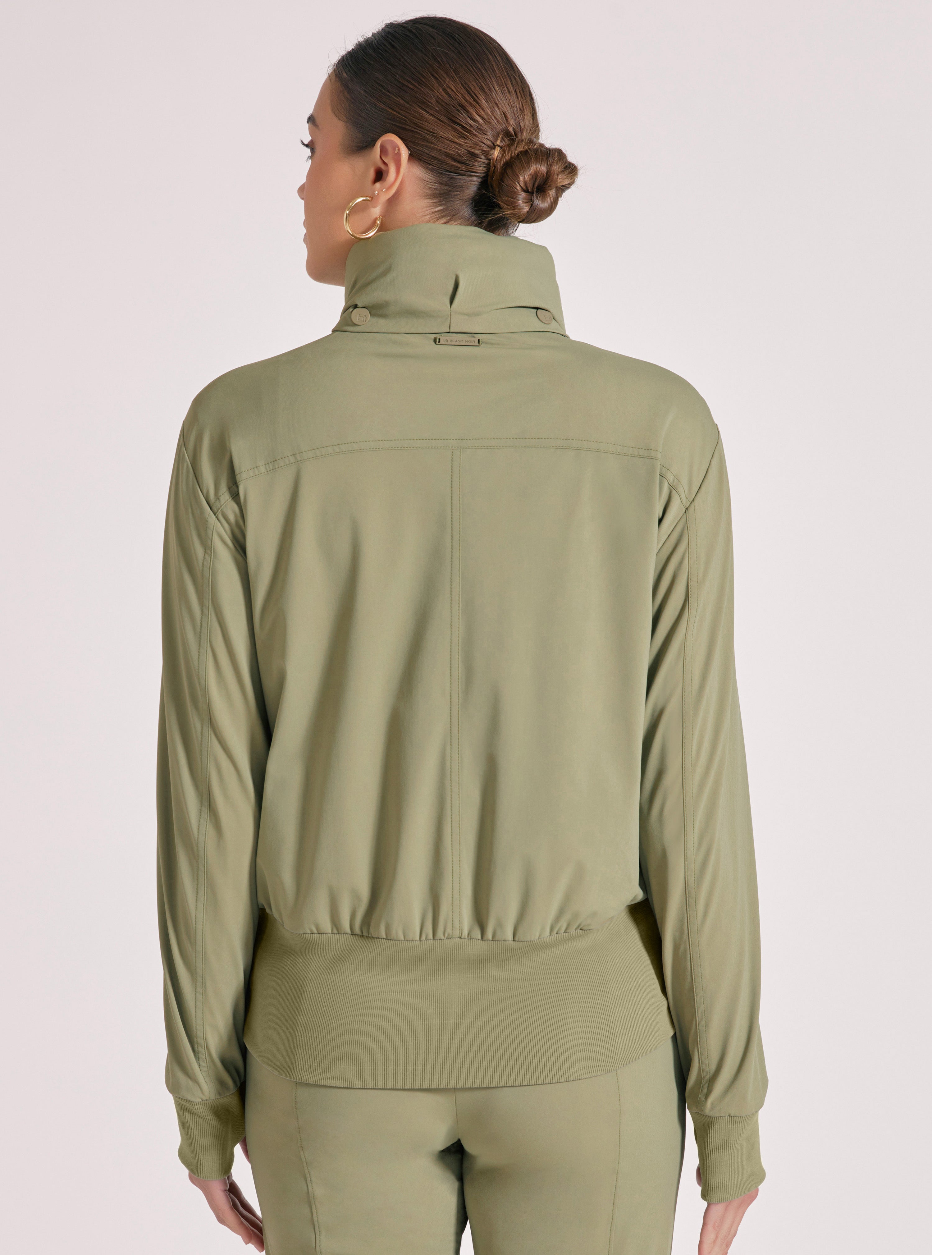 ジャケット BLANCHA Women Outer 24101510MILITARE GREEN Mastermind Bomber - Olive | Blanc Noir Online Store