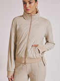 MASTERMIND BOMBER GOLD TRIMS - Blanc Noir Online Store