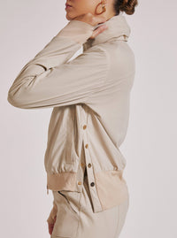 MASTERMIND BOMBER GOLD TRIMS - Blanc Noir Online Store