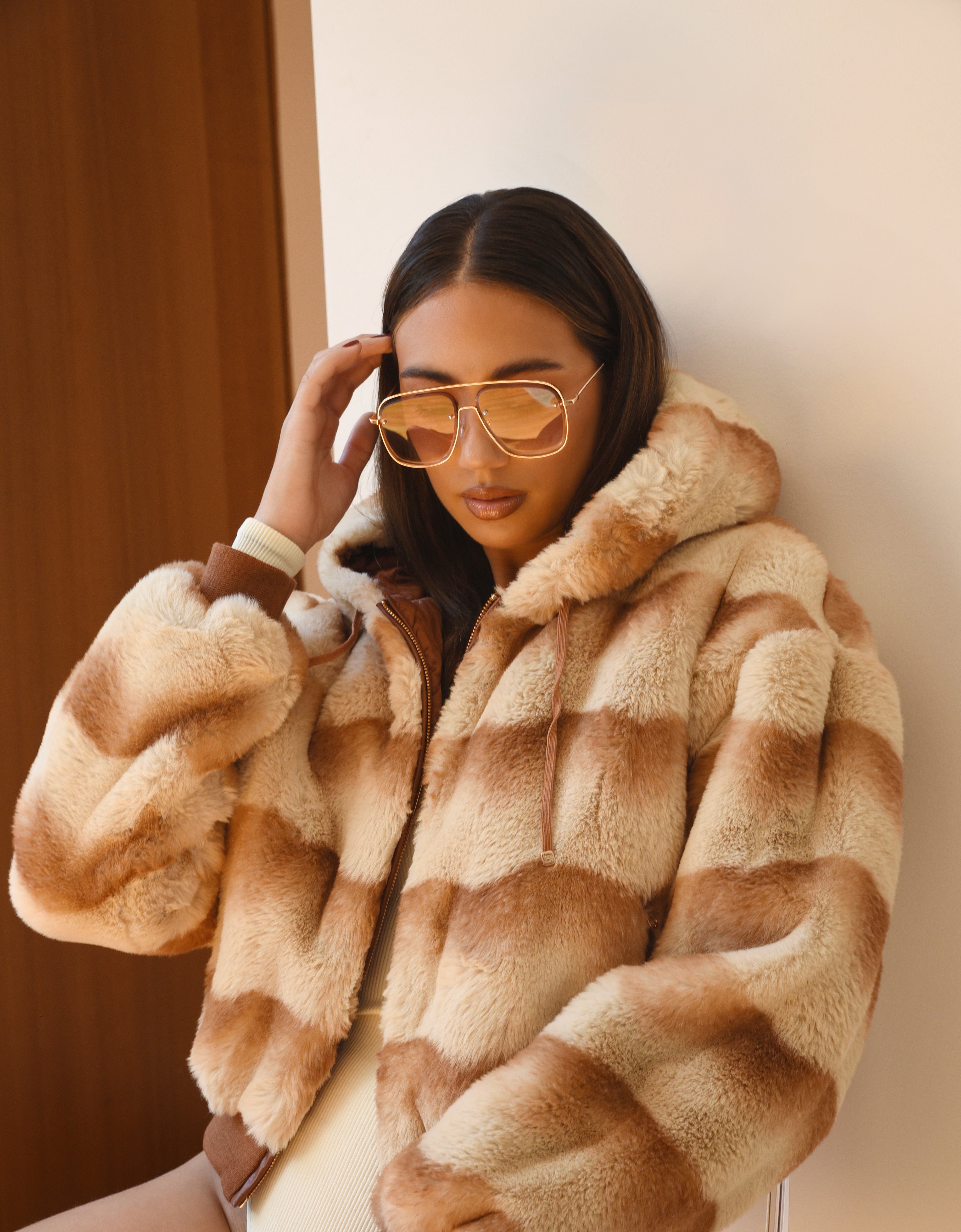 COATS AND FAUX FUR Blanc Noir Online Store