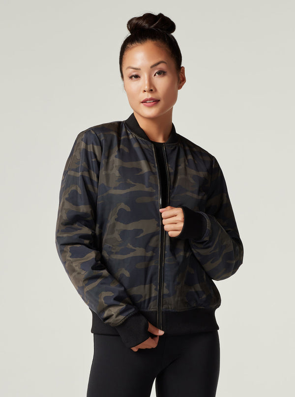 Reversible Bomber Jacket - Blanc Noir Online Store