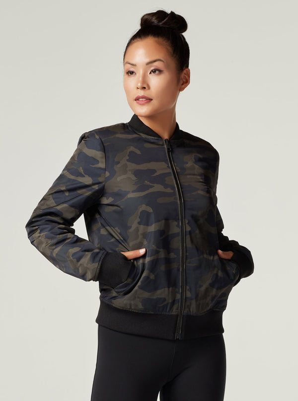 Reversible Bomber Jacket - Blanc Noir Online Store