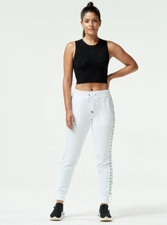 LACE UP JOGGER - Blanc Noir Online Store