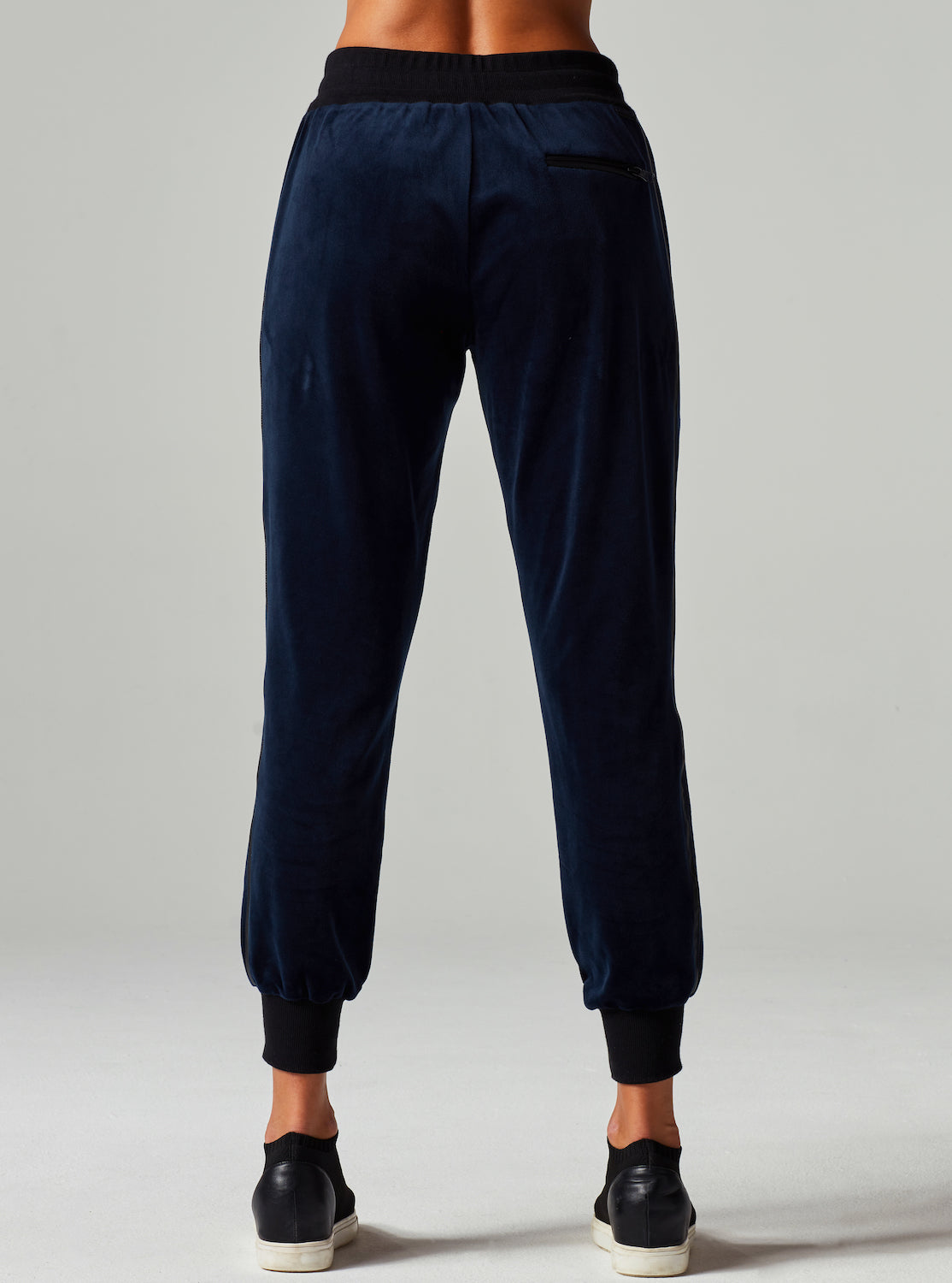 Interpol Velour Jogger - FINAL SALE - Blanc Noir Online Store
