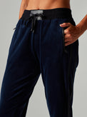 Interpol Velour Jogger - FINAL SALE - Blanc Noir Online Store