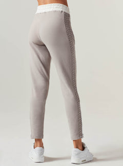 CROCO KNIT SWEATPANT - FINAL SALE - Blanc Noir Online Store