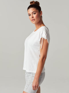 RUCHED TOP - final sale - Blanc Noir Online Store