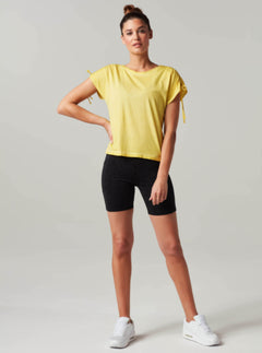 VINTAGE RUCHED TOP - Blanc Noir Online Store