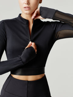 DIRECTIONAL RIB TOP - Blanc Noir Online Store