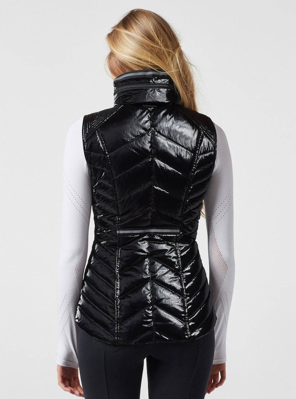 SUPER HERO VEST WITH REFLECTIVE TRIM - Blanc Noir Online Store