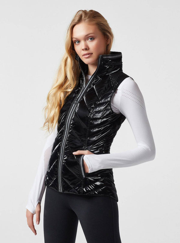 SUPER HERO VEST WITH REFLECTIVE TRIM - Blanc Noir Online Store